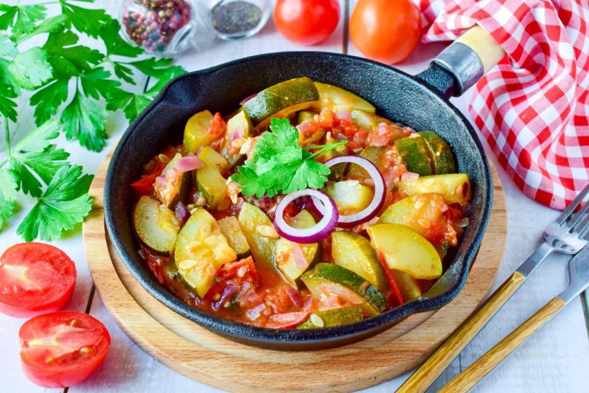 Кабачки цуккини фаршированные