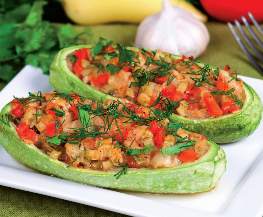 Кабачки с морковью