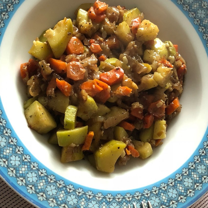 Кабачок брусками