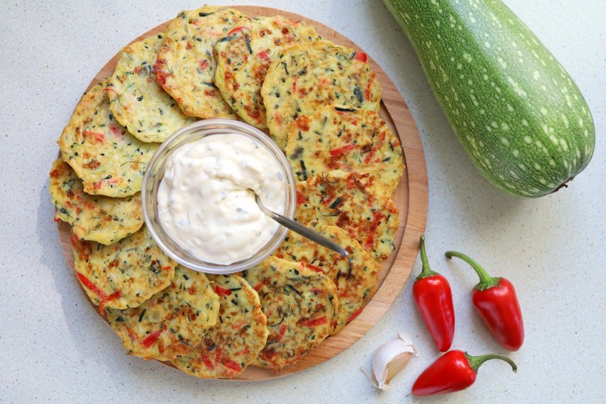 Кабачки с пармезаном