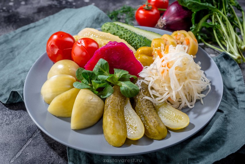 Капуста квашеная разносол