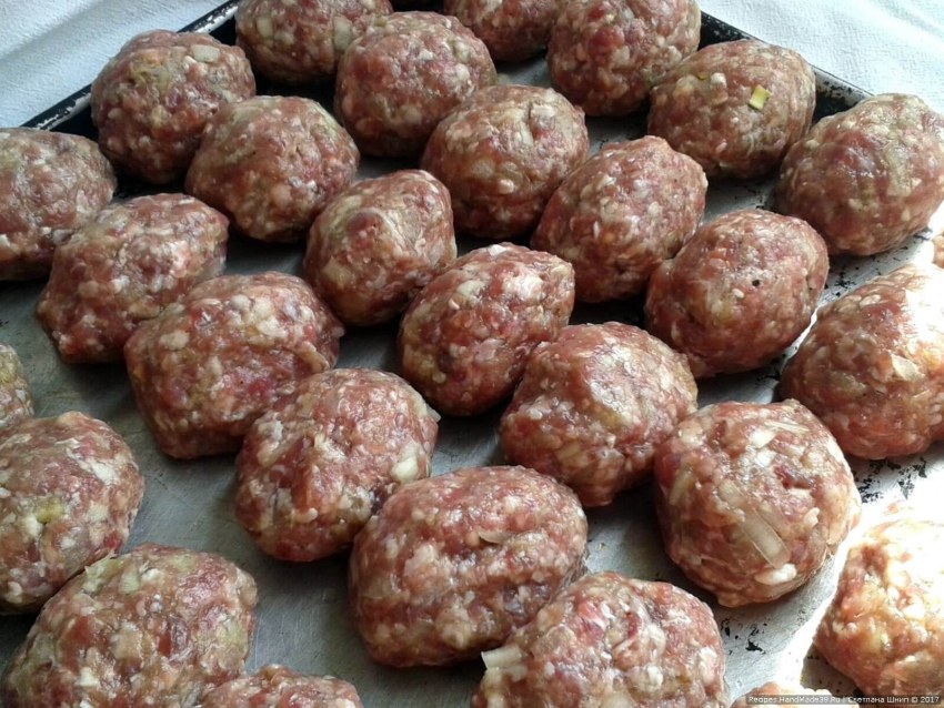Котлеты из фарша упаковка