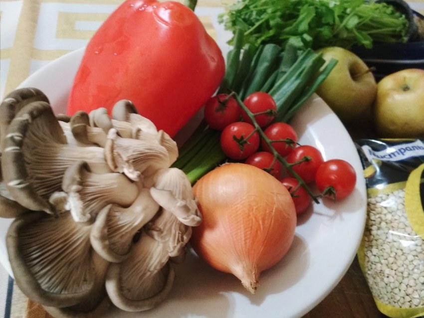 Салат с индейкой