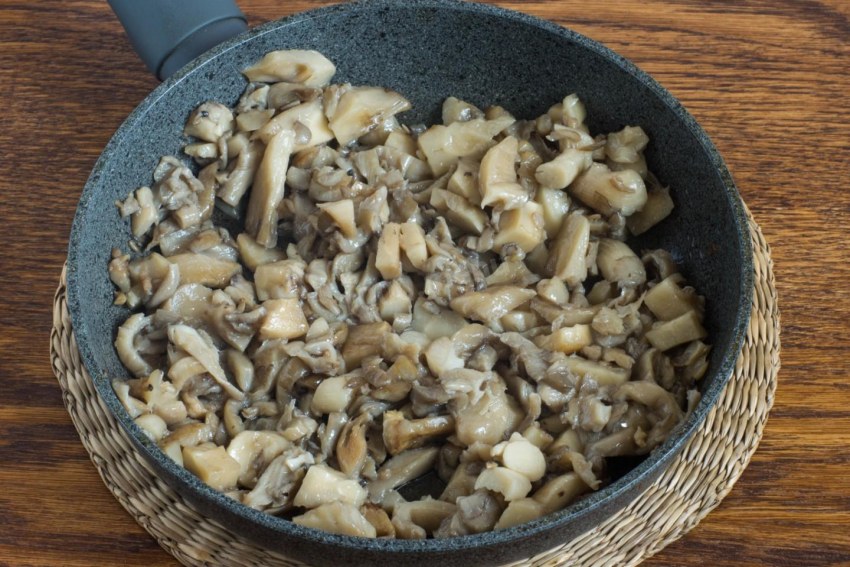 Вешенки грибы с картошкой