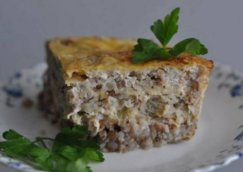 Запеканка из пшенной каши