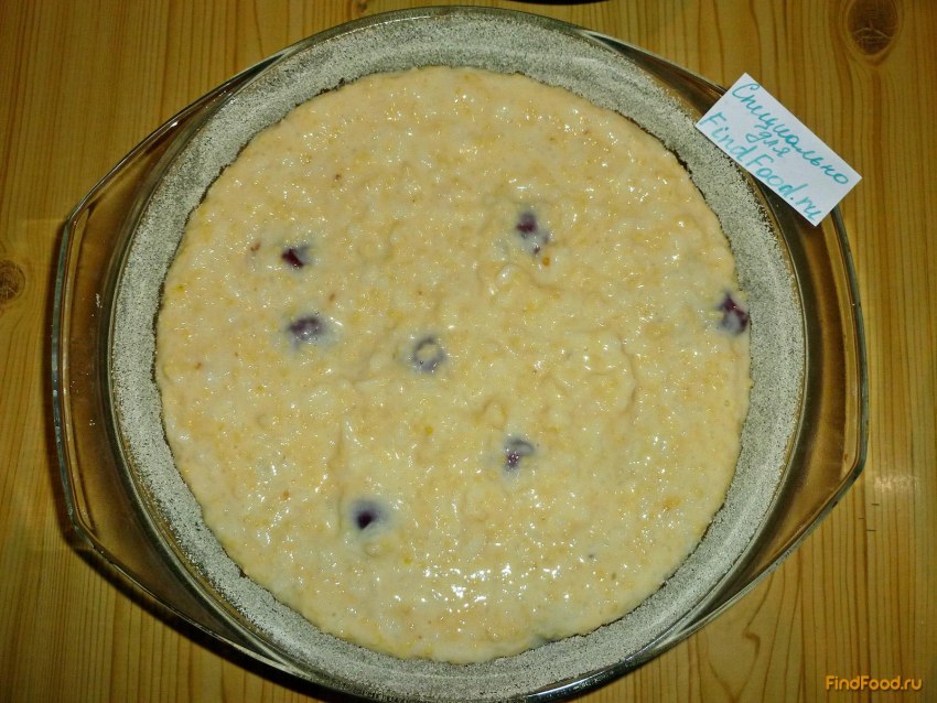 Крупеник из пшенки
