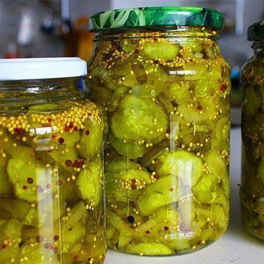 Пикули с горчицей