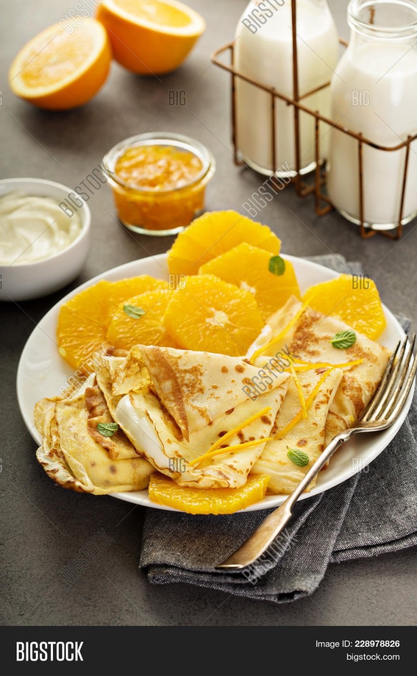 Юлия Высоцкая блины с кремом
