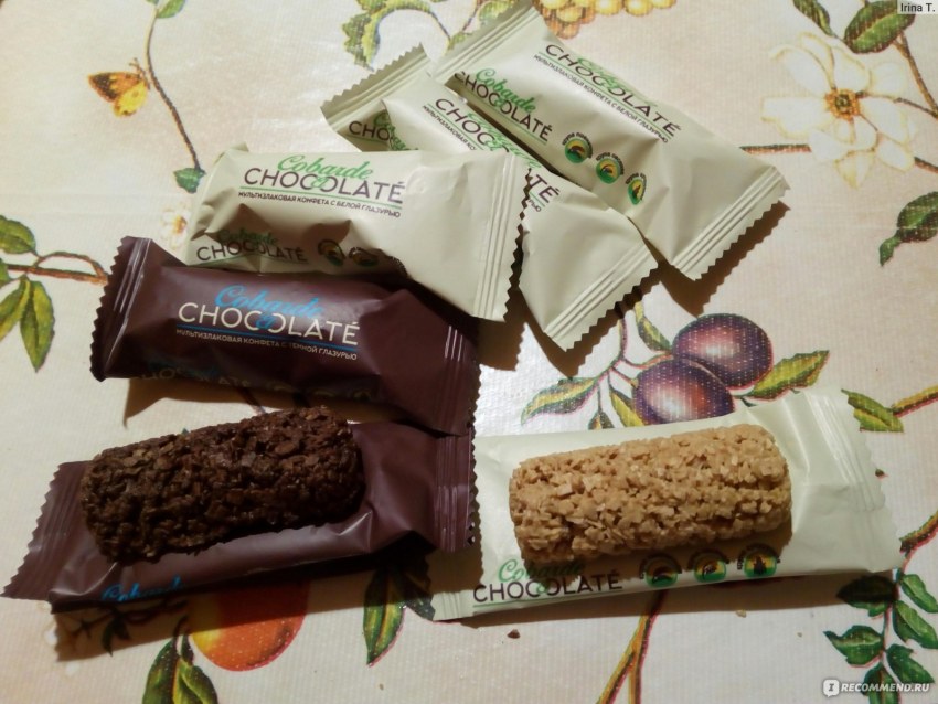 Конфеты злаковые шоколатье