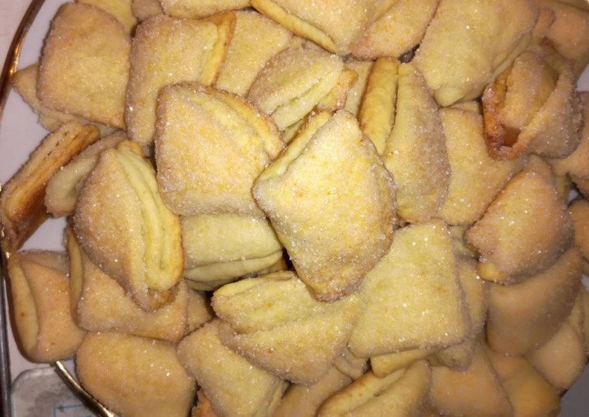 Творожное печенье