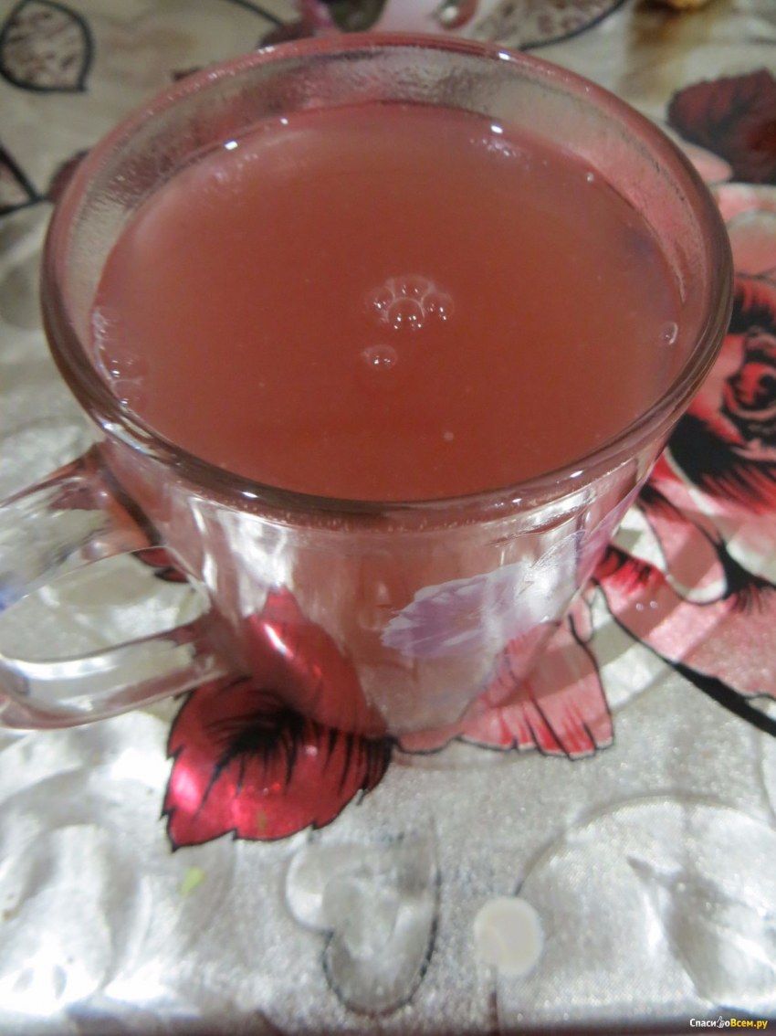 Кисель горячий