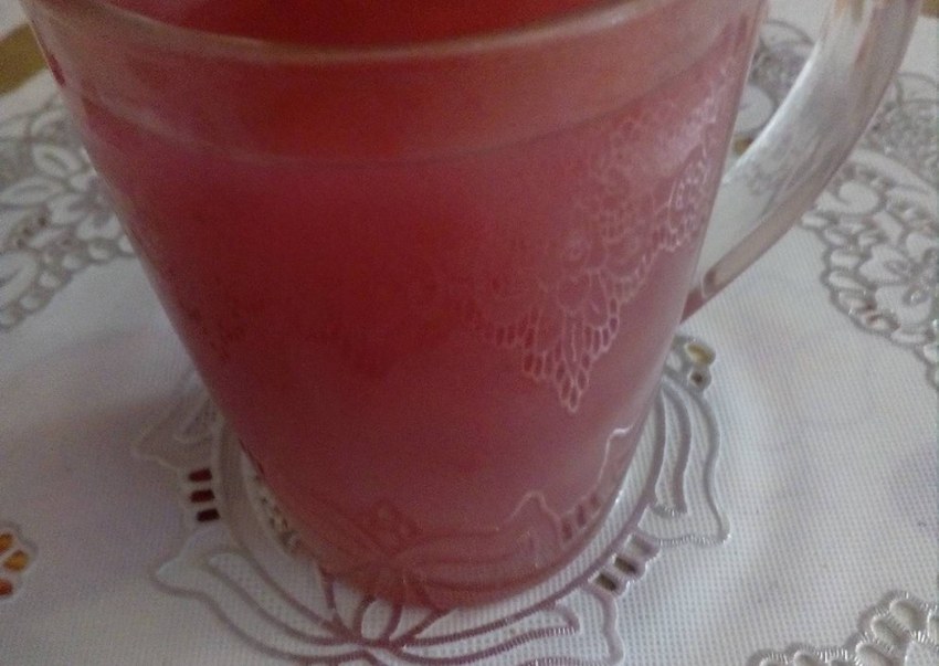 Ежевичный кисель