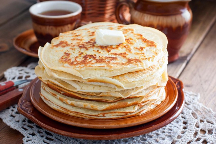 Блины на дрожжах