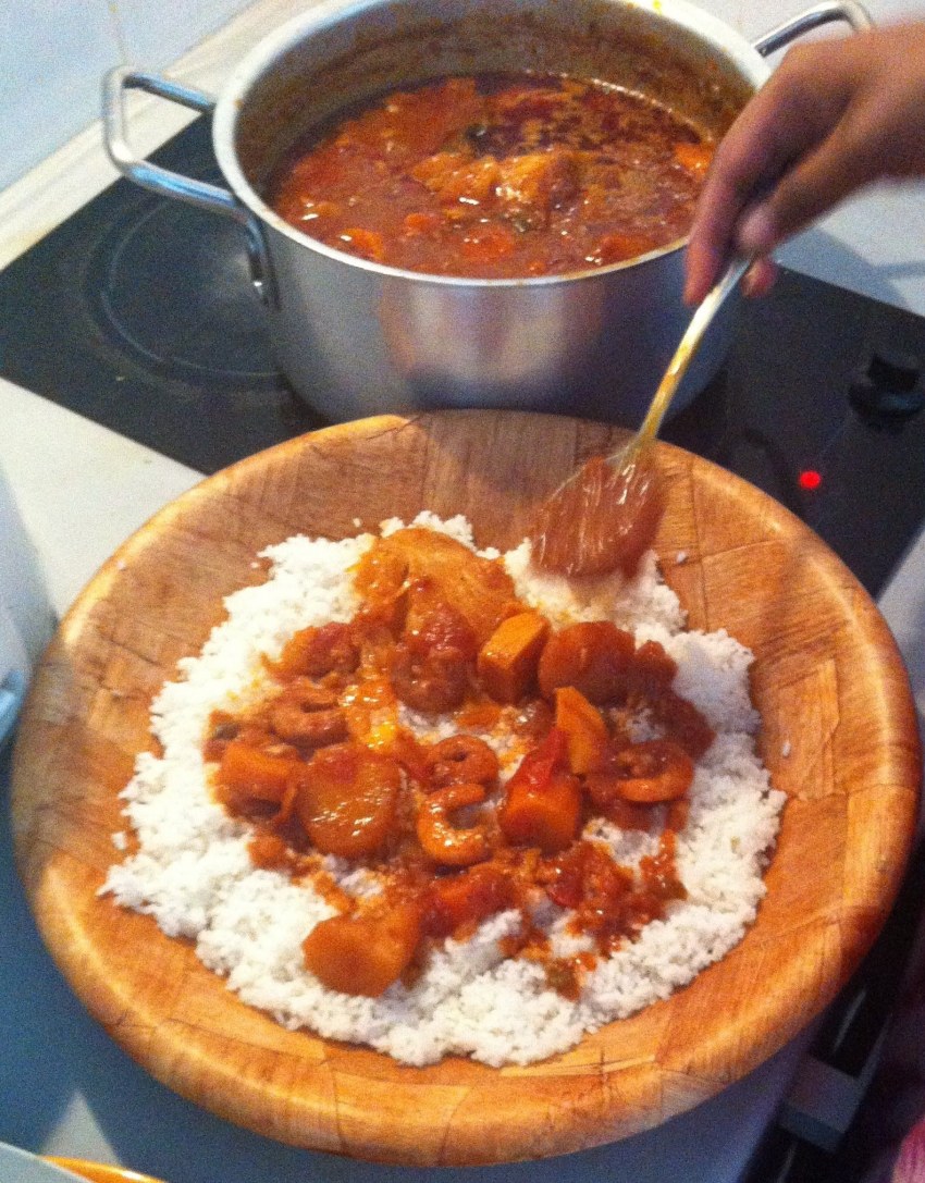 Мясо по африкански