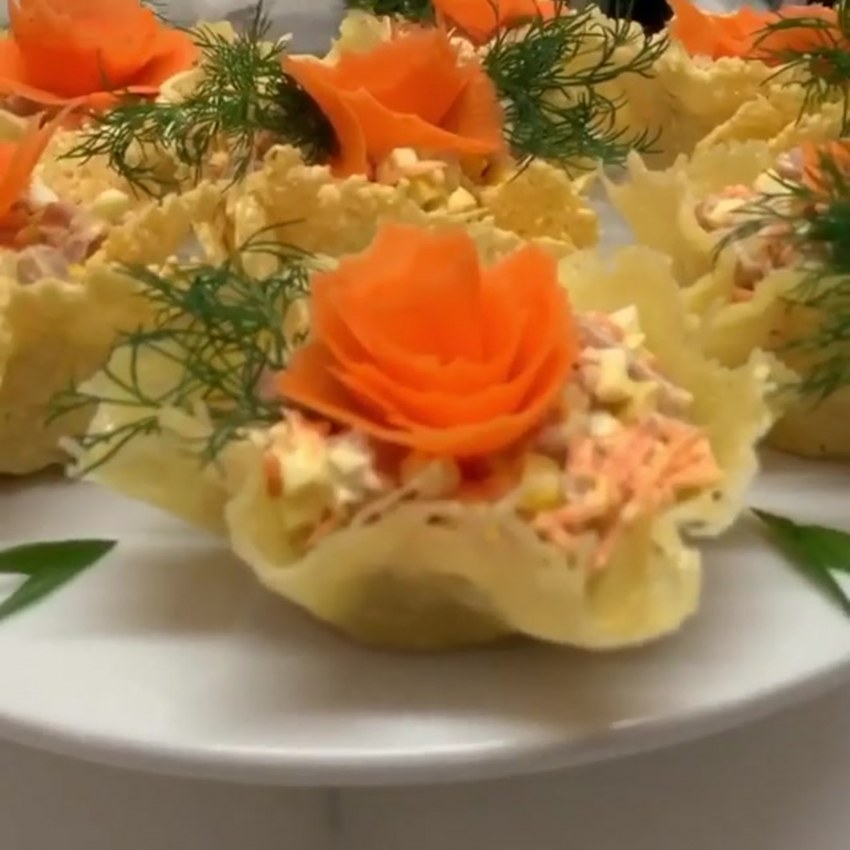 Сырная закуска салат в упаковке