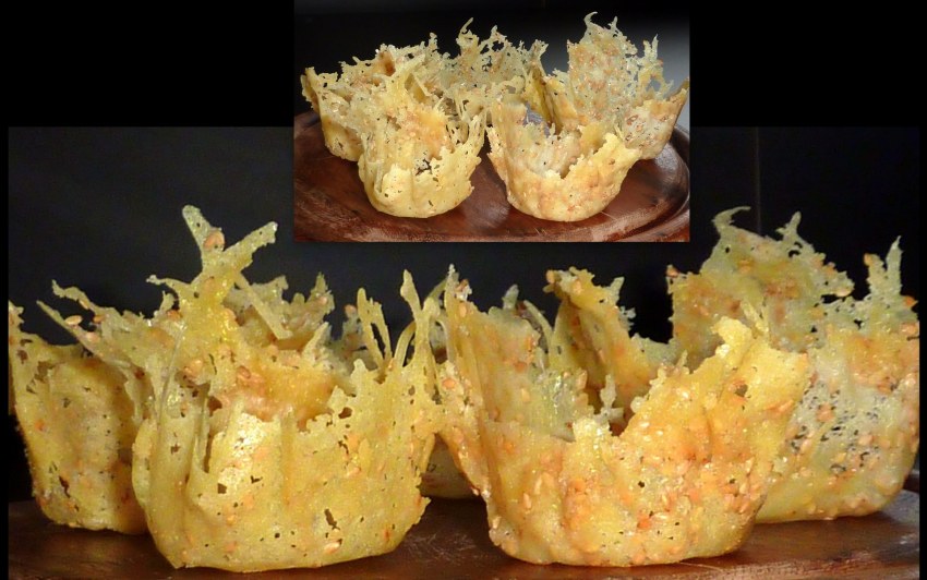 Закуски в корзиночках