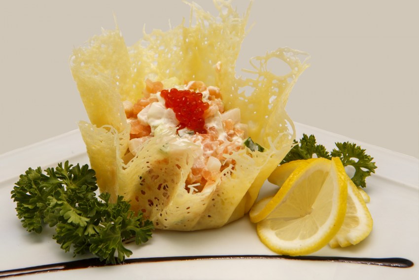 Корзиночки из сыра