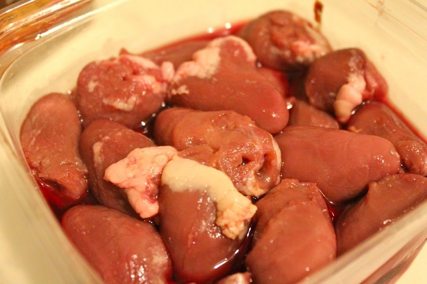 Куриные крылышки с овощами