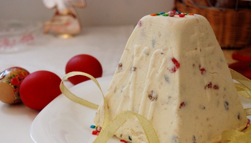 Пасха творожная Царская с курагой