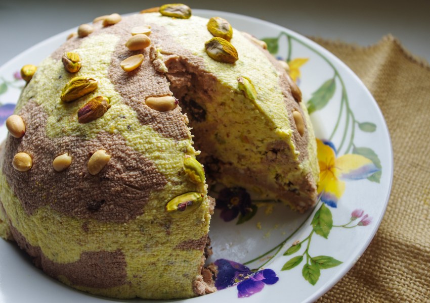 Творожный кулич