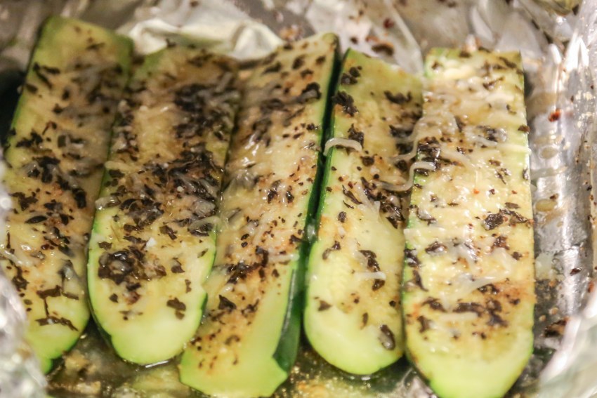 Кабачки с сыром