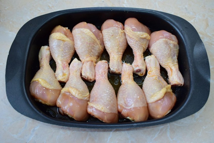 Тушеная курица