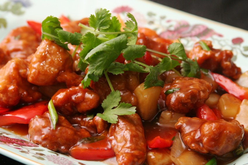 Стир-Фрай из курицы с овощами