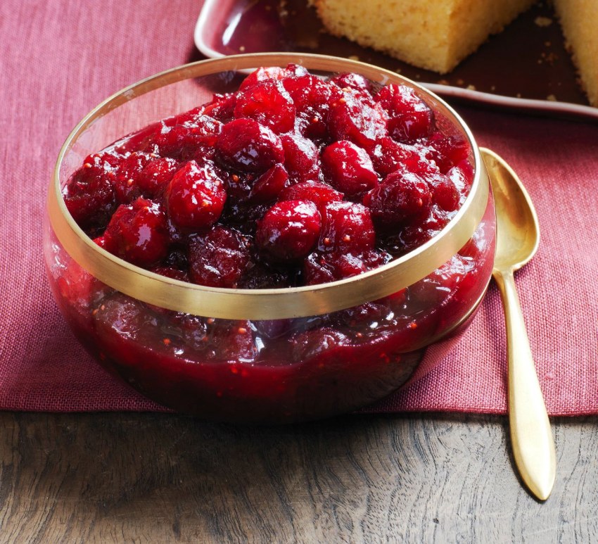 Клюквенно-имбирный соус