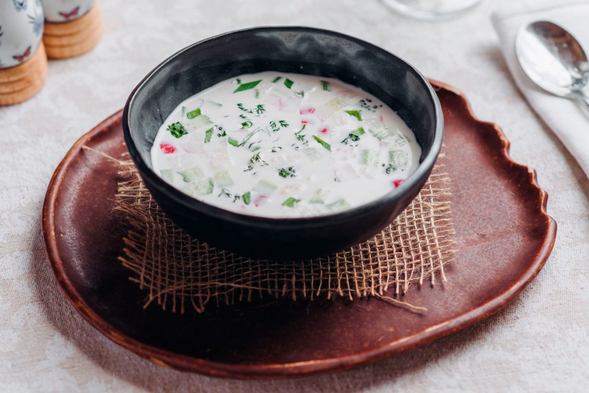 Окрошка из айрана