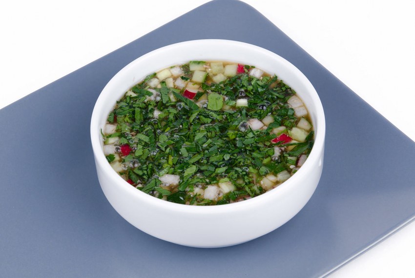 Ботвинья русская кухня