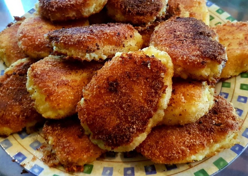 Картофельные зразы с ветчиной и сыром