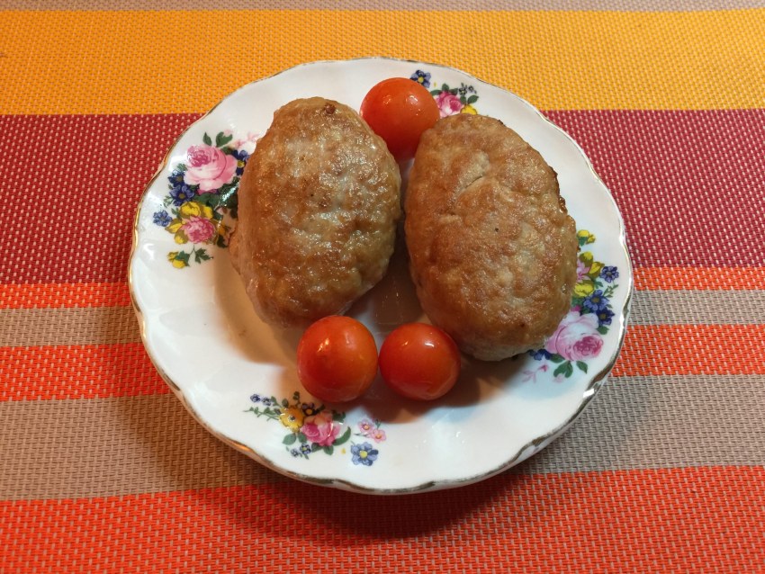 Зразы картофельные с грибами