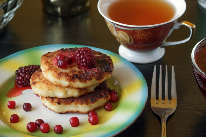 Сырники с маком и корицей