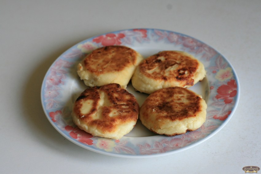 Сырники квадратные с сыром