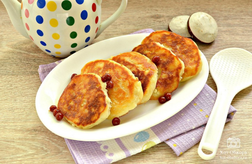 Сырники с пылу с жару