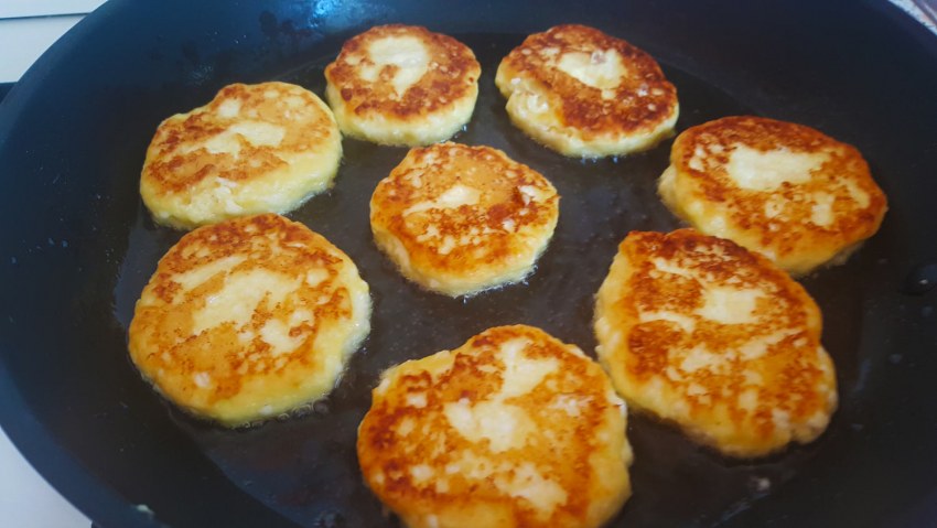 Сырники пригорелые