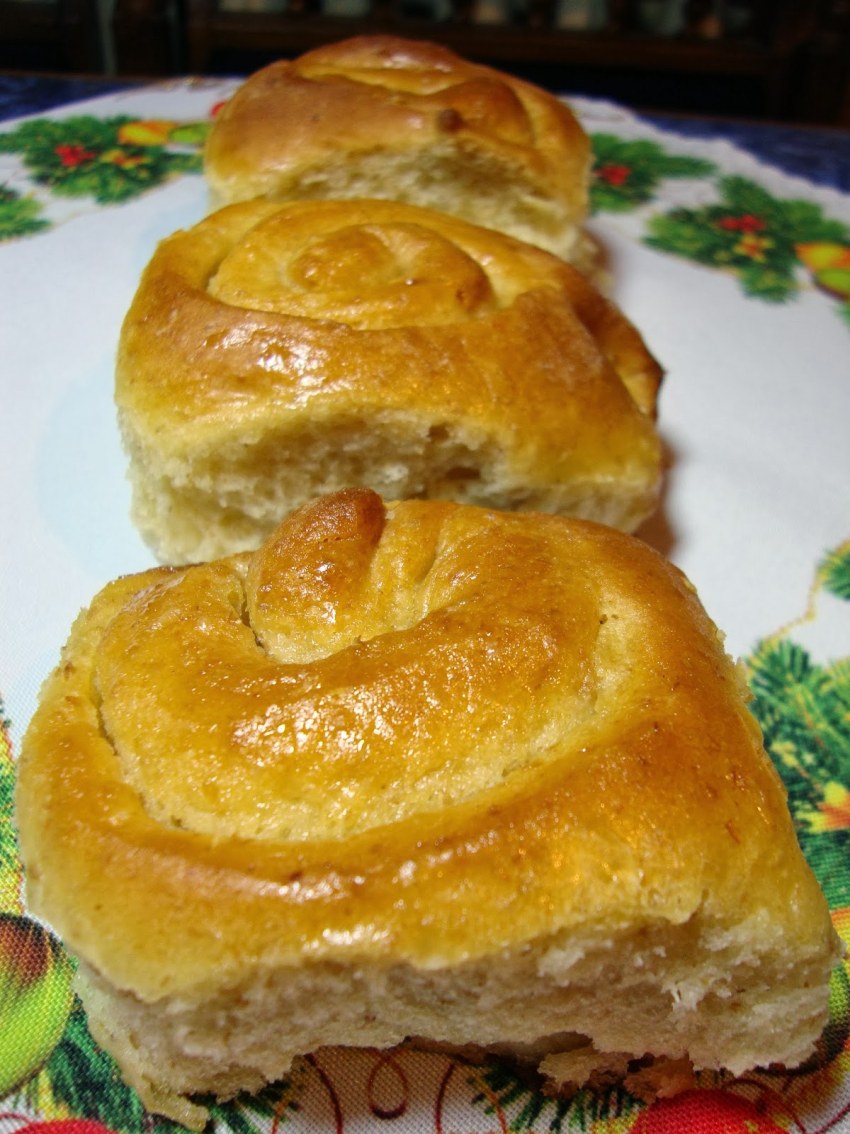Булочки с сладкой заливкой