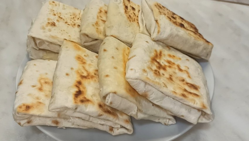Закуски из лаваша