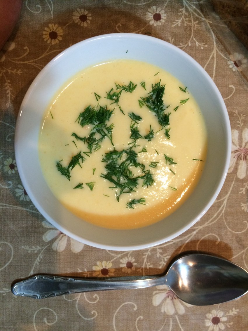 Суп-пюре из кабачков