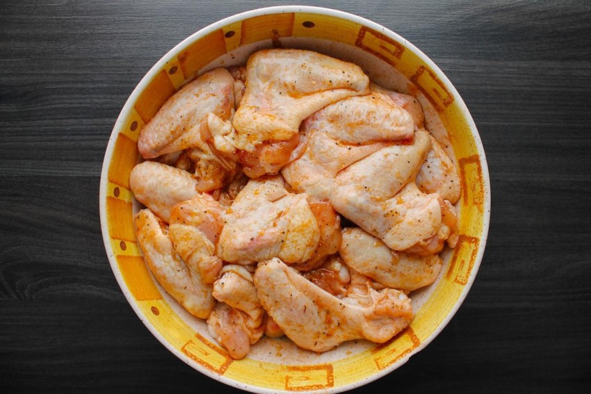 Куриные крылышки терияки