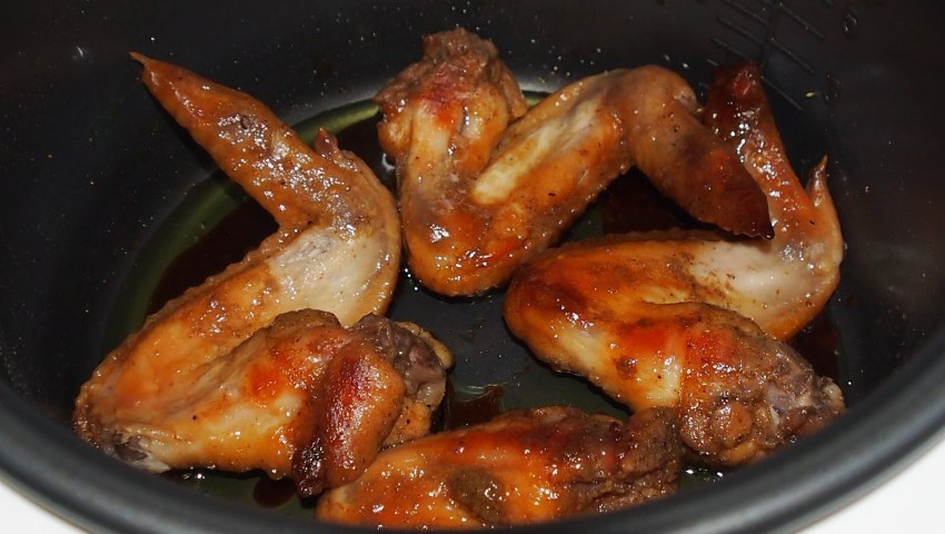 Куриные крылышки вкусно
