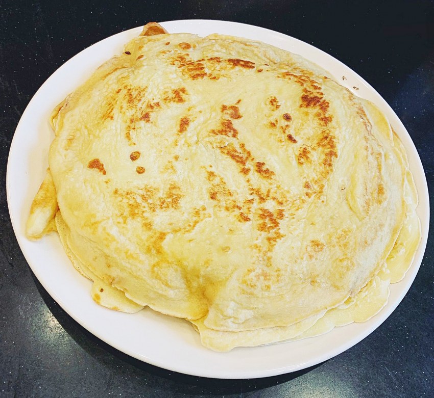 Корейские рыбные блинчики