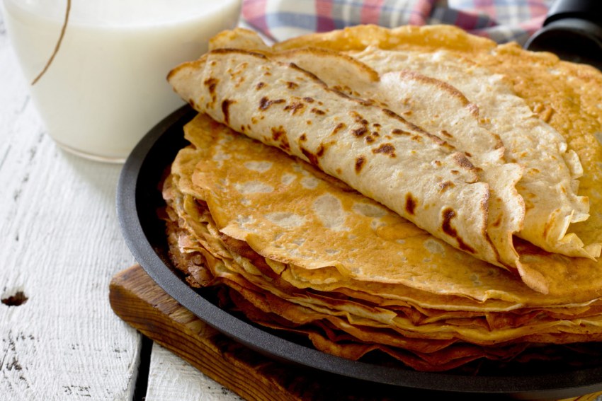 Блины из цельнозерновой муки