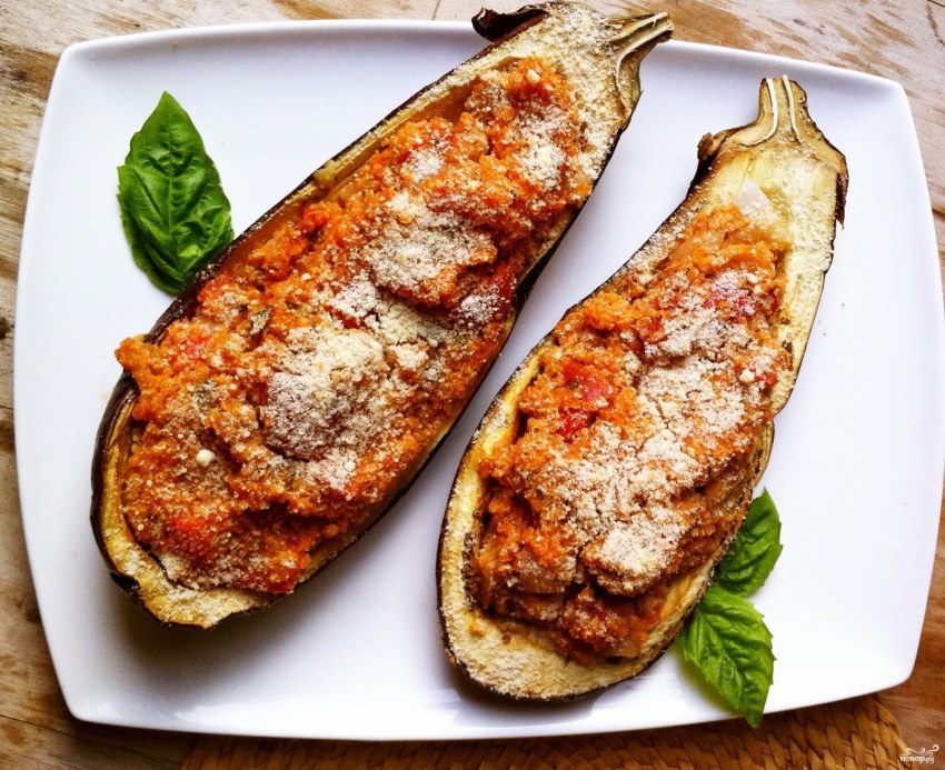 «Баклажаны, запеченные с сыром "Кучерикас"»