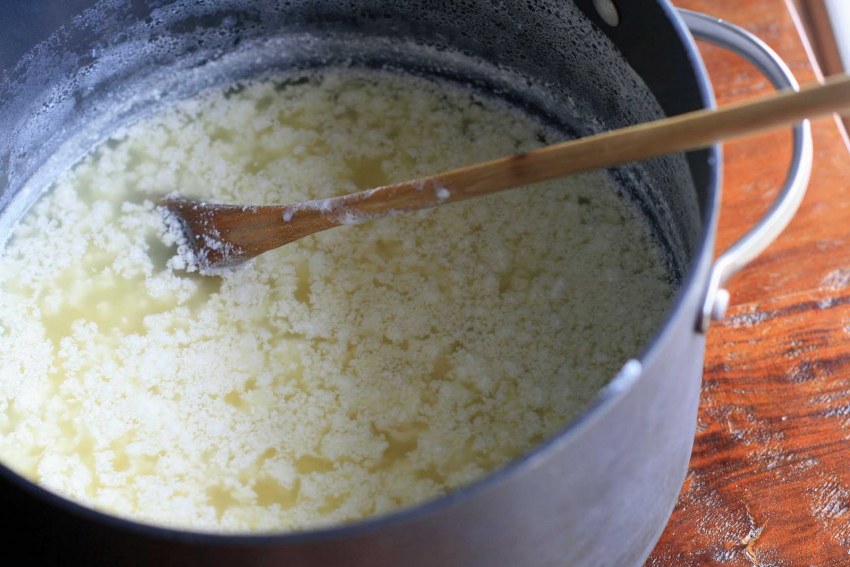 Приготовление творога