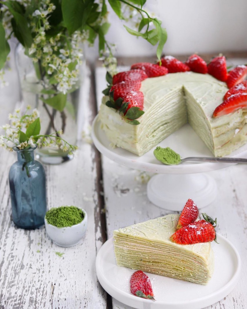 Трайфл клубничный тирамису