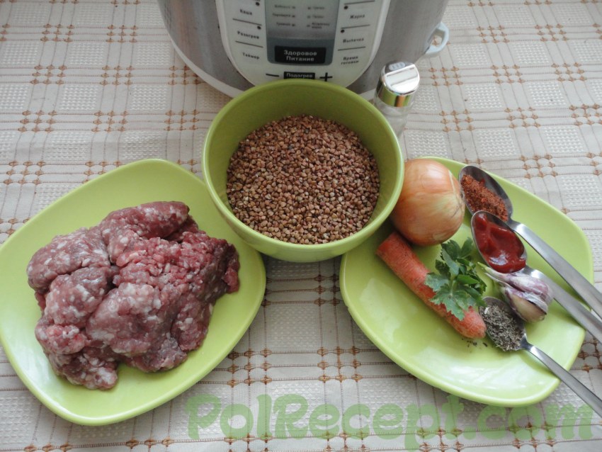 Куриная печень в йогурте с гречневой лапшой