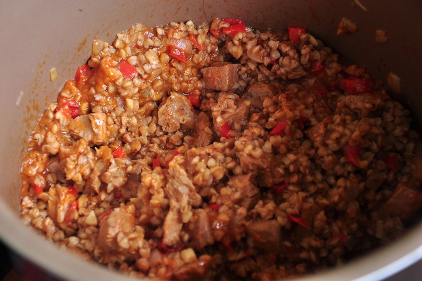 Гречка по-купечески в мультиварке