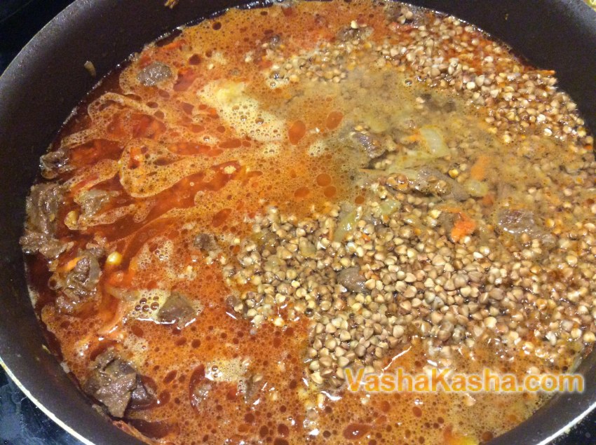 Гречневая каша отварная