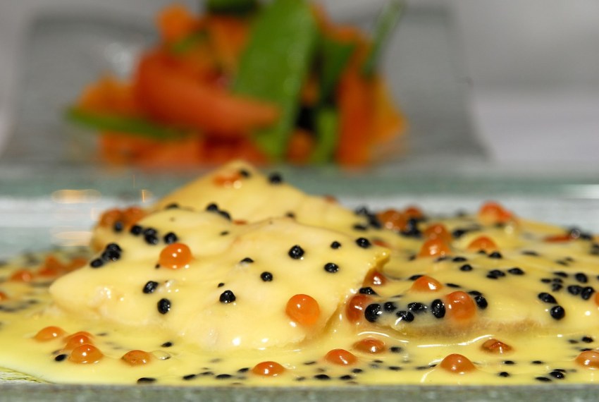 Белая рыба в сливочном соусе